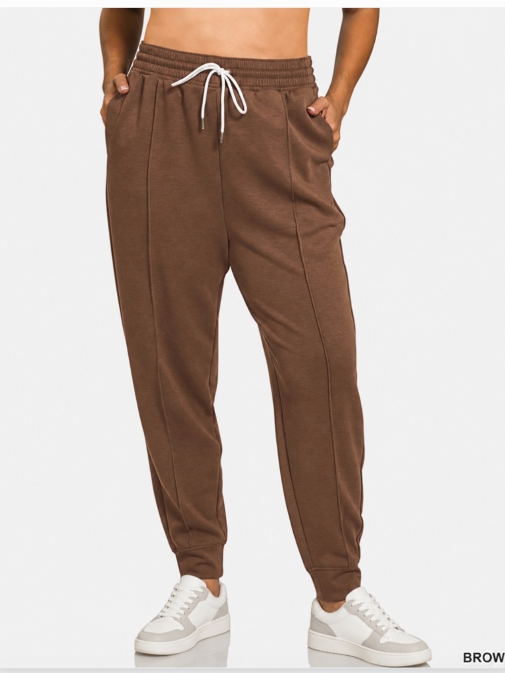 ZENANA JOGGERS BROWN